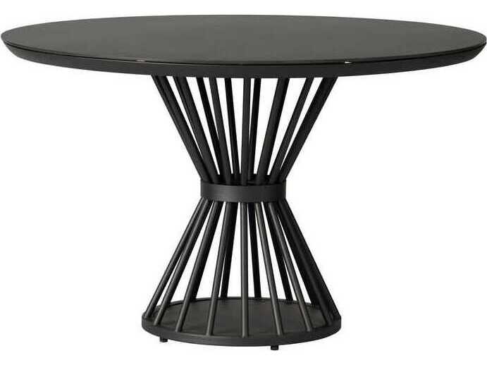 Lloyd Flanders Escape Aluminum 47” Round Dining Table
