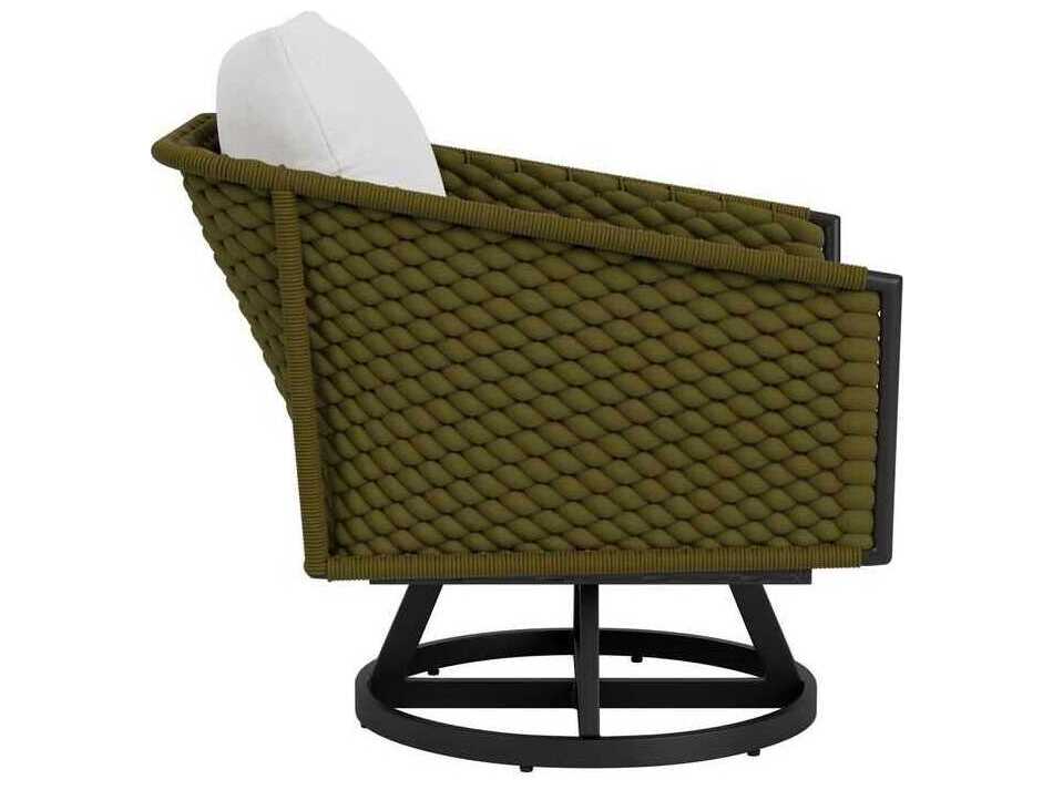 Lloyd Flanders Escape Aluminum Swivel Lounge Chair