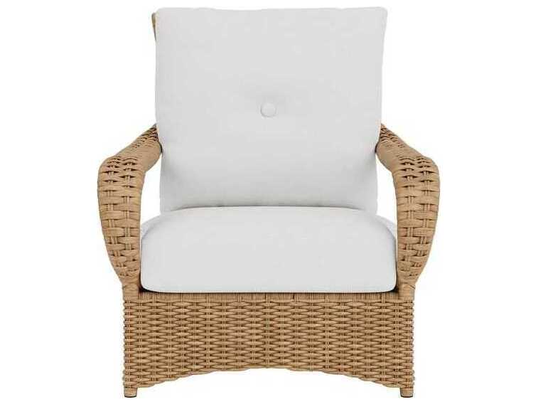 Lloyd Flanders Magnolia Wicker Patio Lounge Chair