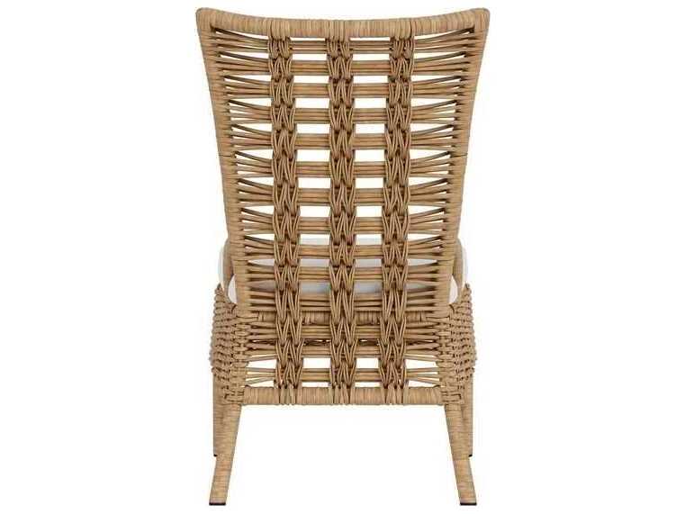 Lloyd Flanders Magnolia Wicker Outdoor Patio Dining Side Chair