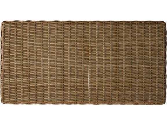 Lloyd Flanders Magnolia Wicker Rectangular Outdoor Coffee Table