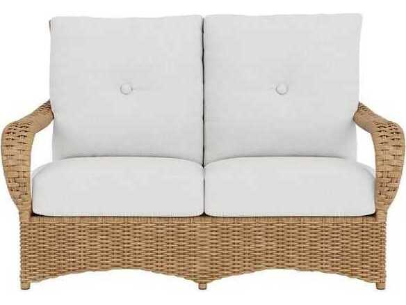 Lloyd Flanders Magnolia Wicker Patio Loveseat