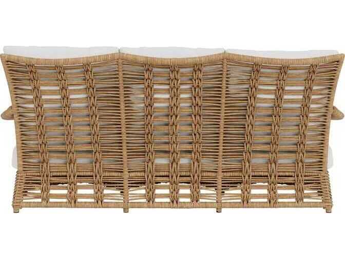 Lloyd Flanders Magnolia Wicker Outdoor Patio Sofa