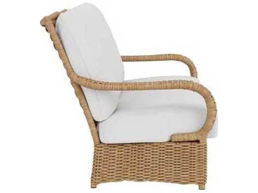 Lloyd Flanders Magnolia Wicker Outdoor Patio Sofa