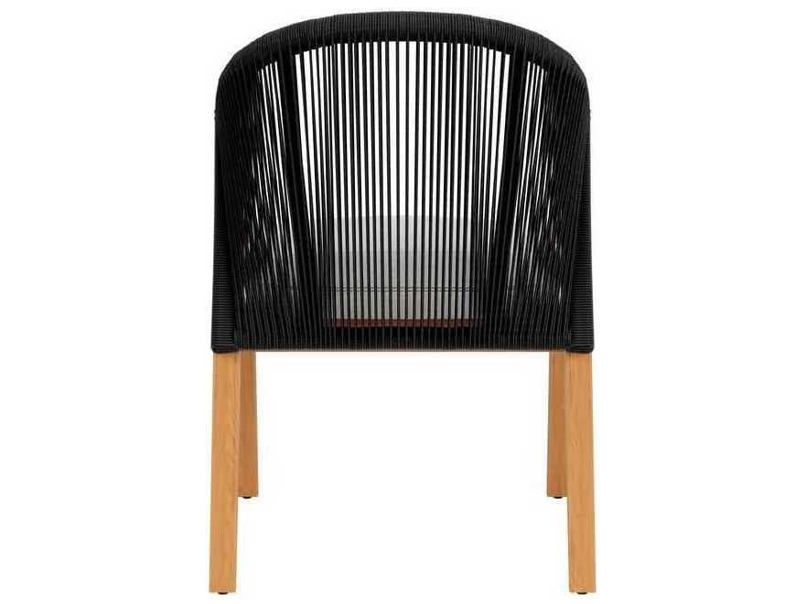 Lloyd Flanders Alpine Teak Dining Arm Chair