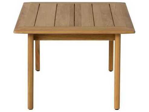Lloyd Flanders Alpine Teak Rectangular Coffee Table