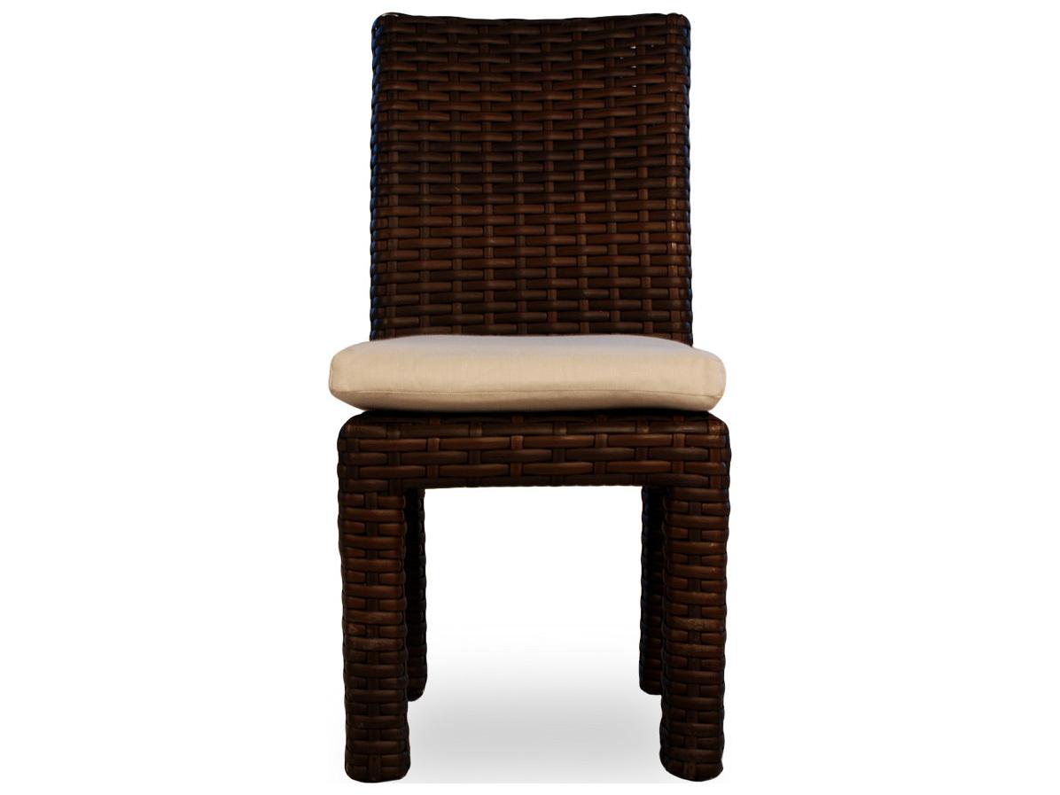 Lloyd Flanders Contempo Wicker Patio Dining Side Chair
