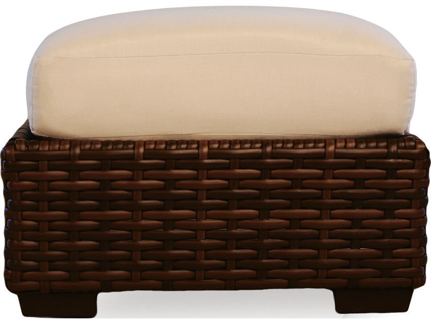 Lloyd Flanders Contempo Wicker Patio Ottoman
