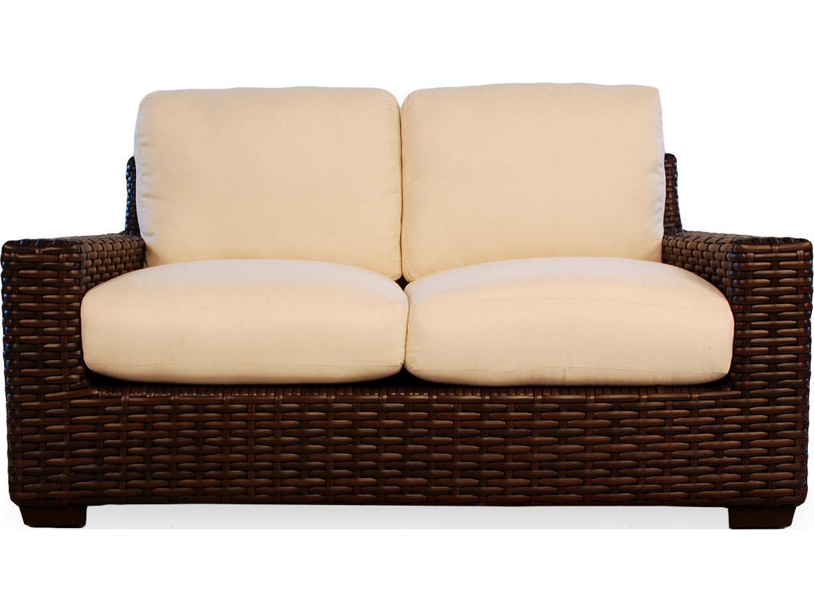 Lloyd Flanders Contempo Wicker Outdoor Loveseat
