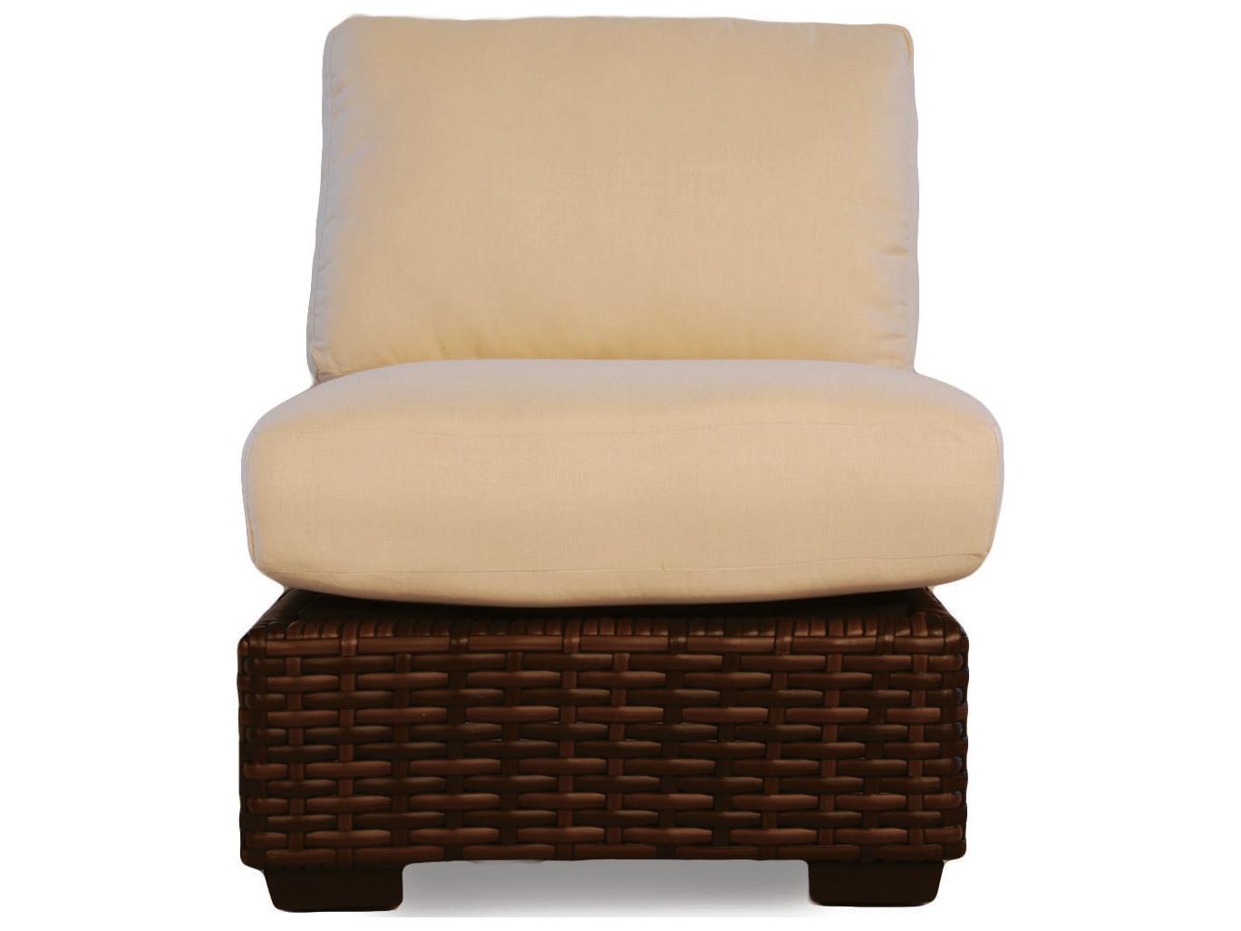 Lloyd Flanders Contempo Wicker Modular Patio Lounge Chair