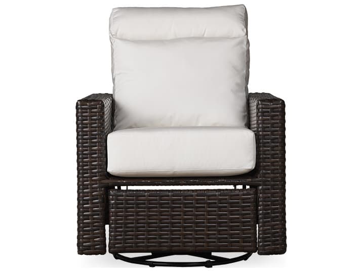 Lloyd Flanders Contempo Wicker Swivel Glider Recliner Patio Lounge Chair