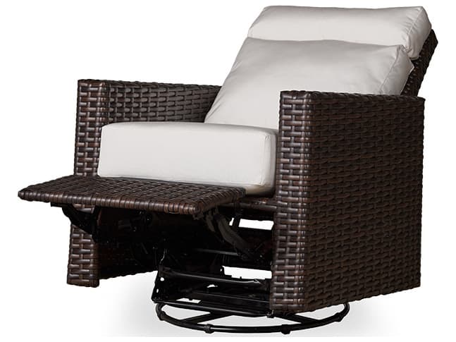 Lloyd Flanders Contempo Wicker Swivel Glider Recliner Patio Lounge Chair
