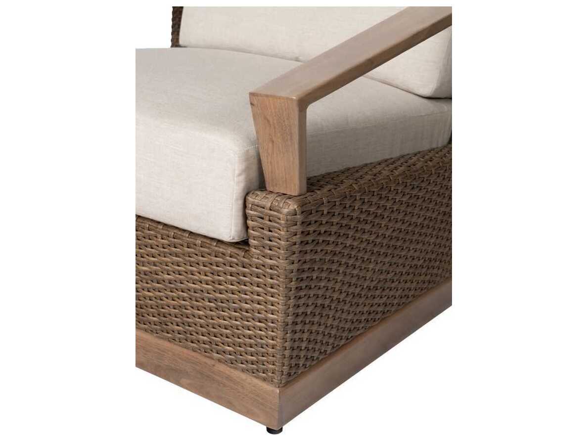 Lloyd Flanders Charisma Aluminum Wicker Lounge Chair