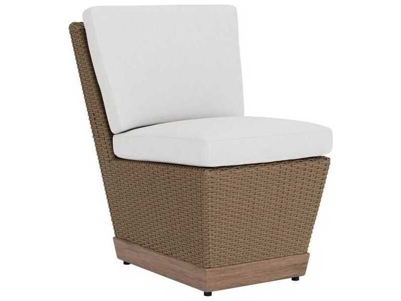 Lloyd Flanders Charisma Aluminum Wicker Dining Side Chair