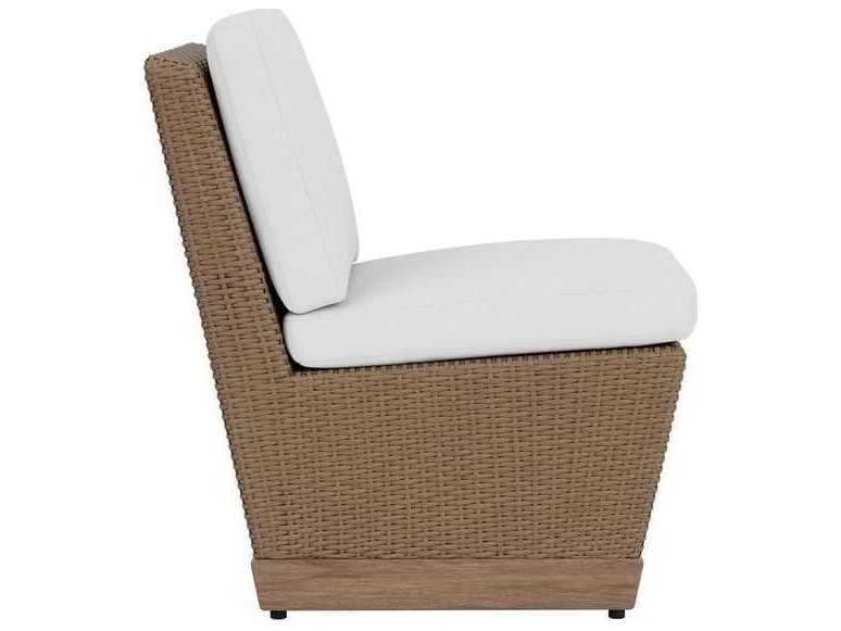 Lloyd Flanders Charisma Aluminum Wicker Dining Side Chair