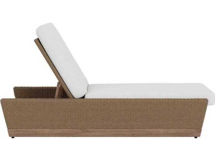 Lloyd Flanders Charisma Aluminum Wicker Chaise Lounge