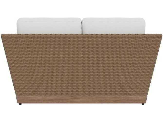 Lloyd Flanders Charisma Aluminum Wicker Loveseat