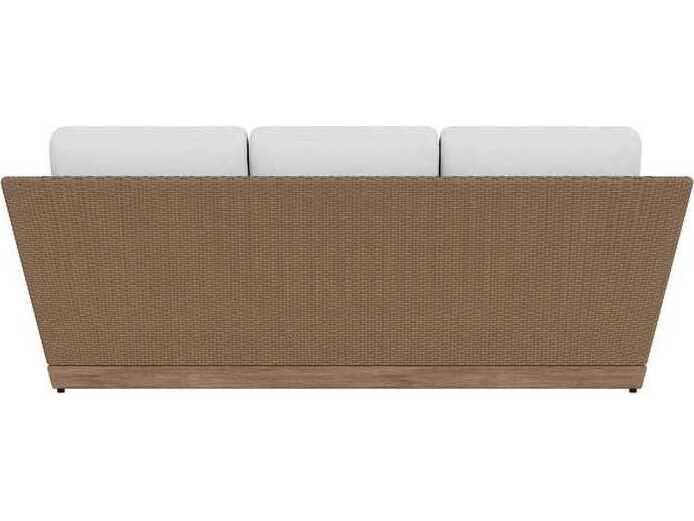 Lloyd Flanders Charisma Aluminum Wicker Sofa