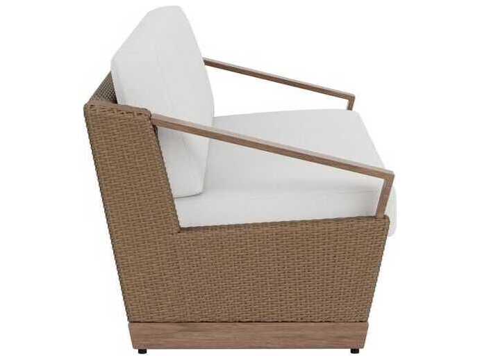 Lloyd Flanders Charisma Aluminum Wicker Sofa