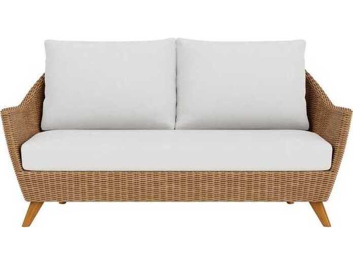 Lloyd Flanders Tobago Wicker Outdoor Loveseat
