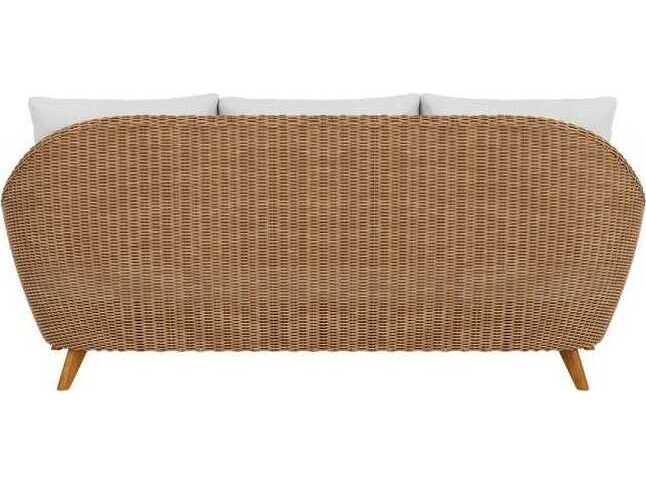 Lloyd Flanders Tobago Wicker Outdoor Patio Sofa