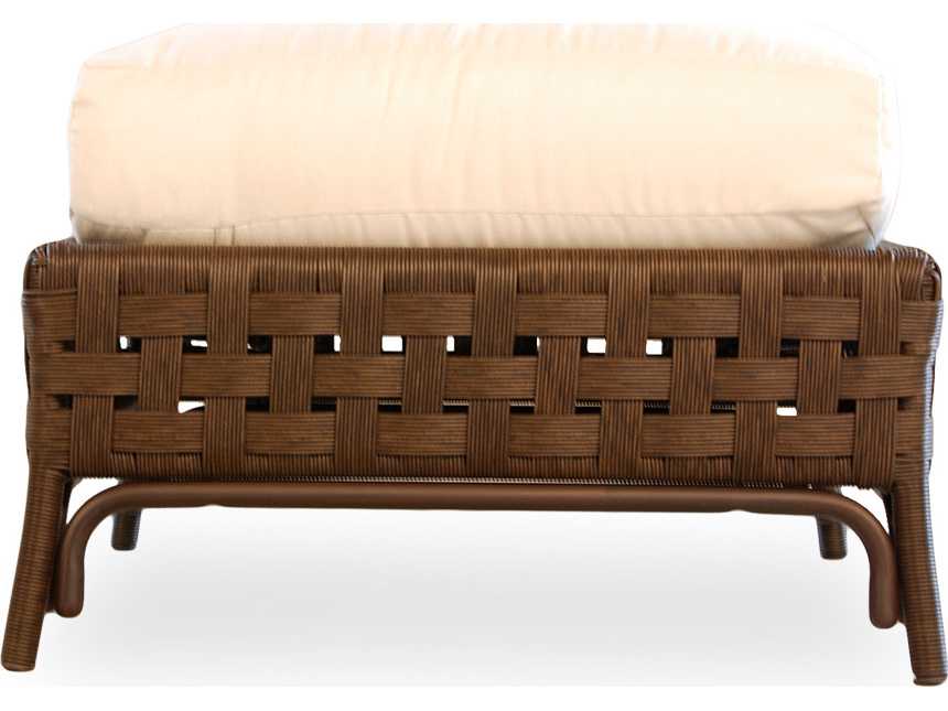 Lloyd Flanders Haven Ottoman Replacement Cushions