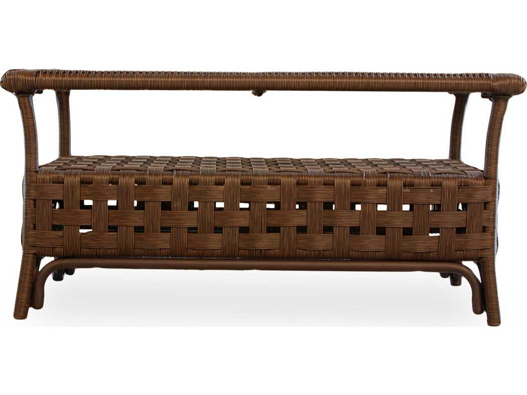 Lloyd Flanders Haven Wicker Rectangular Outdoor Coffee Table