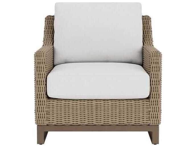 Lloyd Flanders Milan Wicker Outdoor Lounge Chair