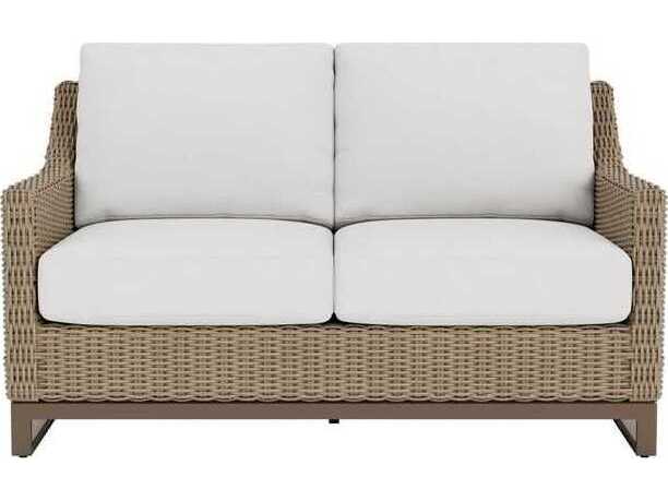 Lloyd Flanders Milan Wicker Patio Loveseat