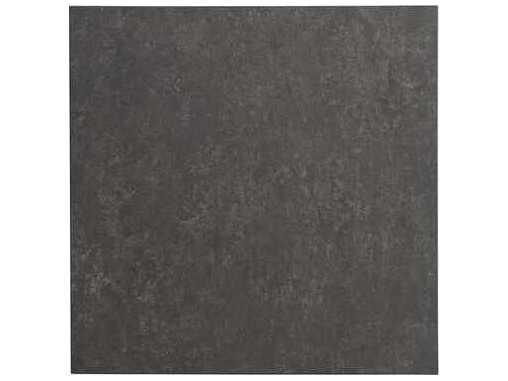 Lloyd Flanders Universal Accessories Aluminum Square Matt White Frame and Gray Ceramic top