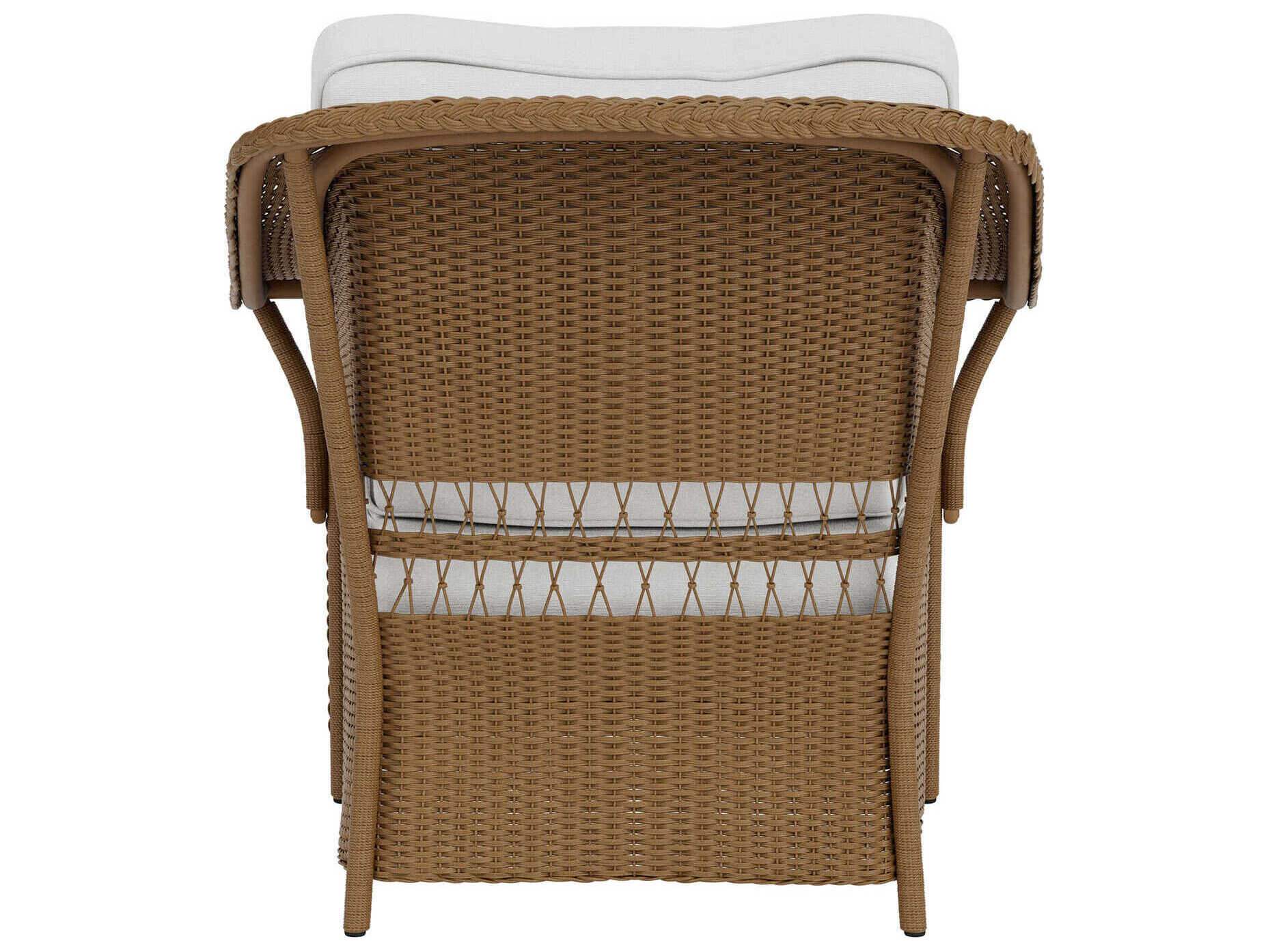 Lloyd Flanders Nantucket Wicker Patio Lounge Chair