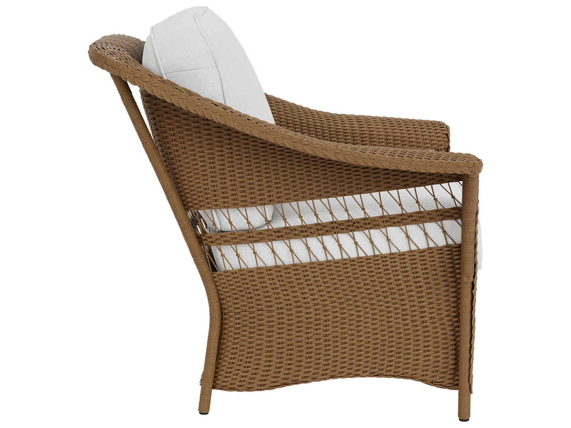 Lloyd Flanders Nantucket Wicker Patio Lounge Chair