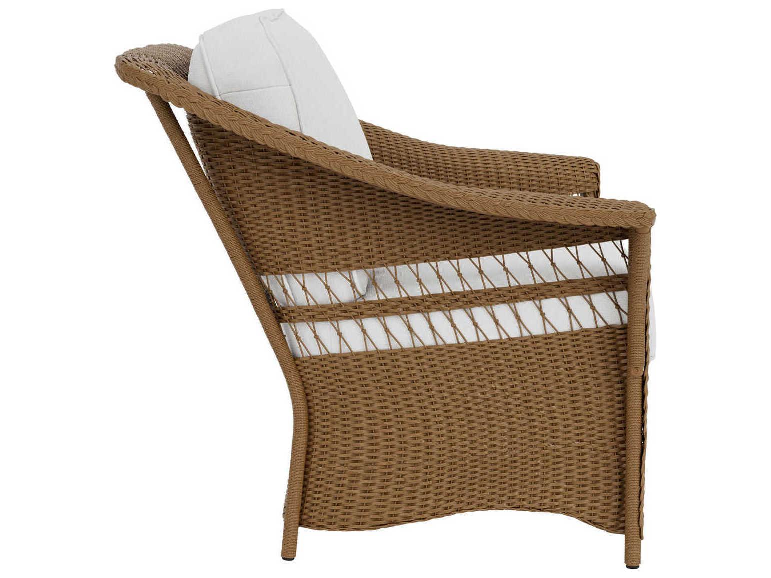 Lloyd Flanders Nantucket Wicker Outdoor Lounge Chair
