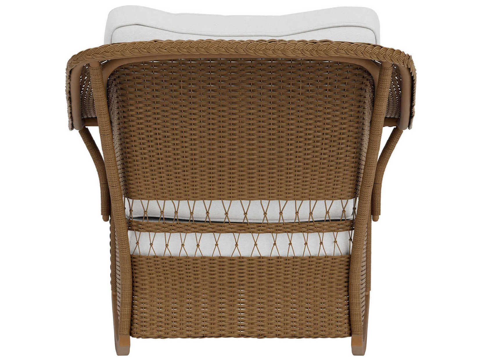 Lloyd Flanders Nantucket Wicker Rocker Outdoor Patio Lounge Chair