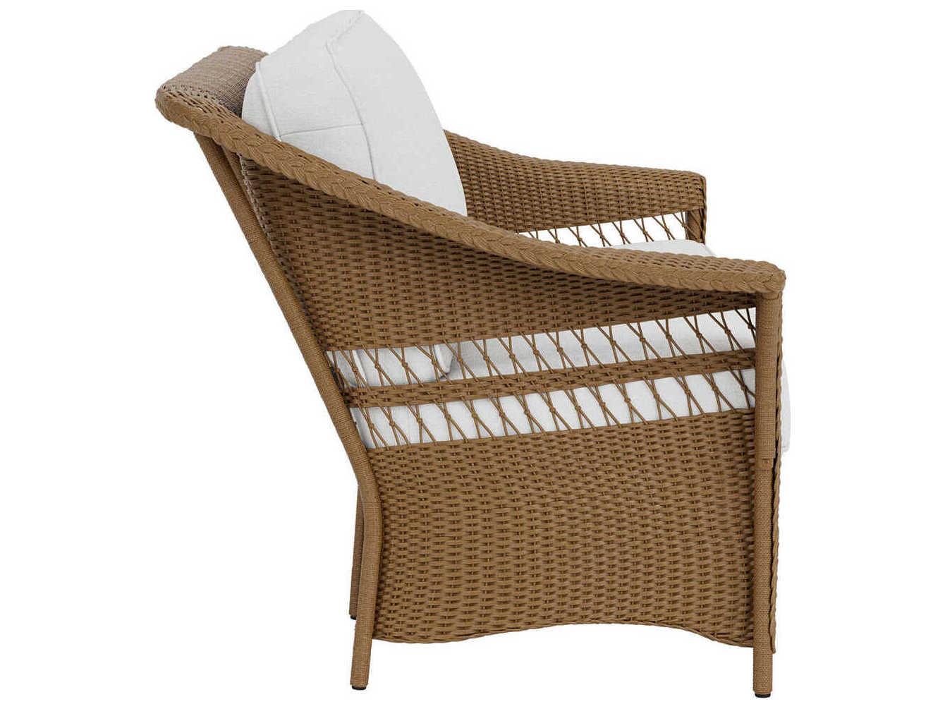 Lloyd Flanders Nantucket Wicker Outdoor Patio Sofa