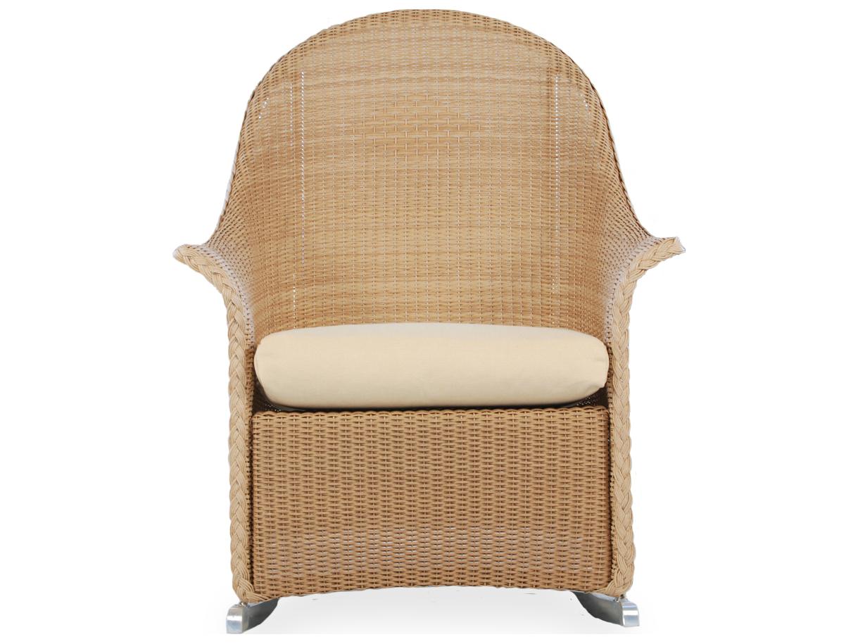 Lloyd Flanders Dining & Accessories Wicker Rocker Outdoor Patio Lounge Chair