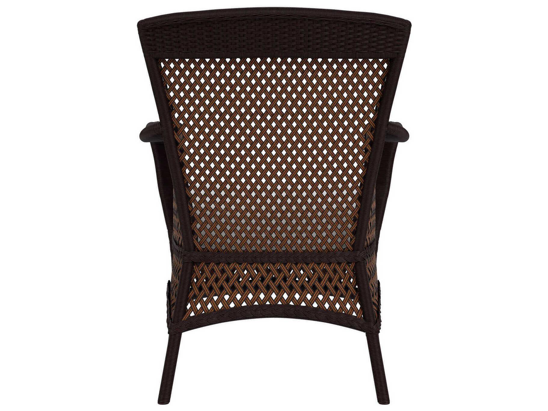 Lloyd Flanders Grand Traverse Wicker Outdoor Patio Dining Arm Chair