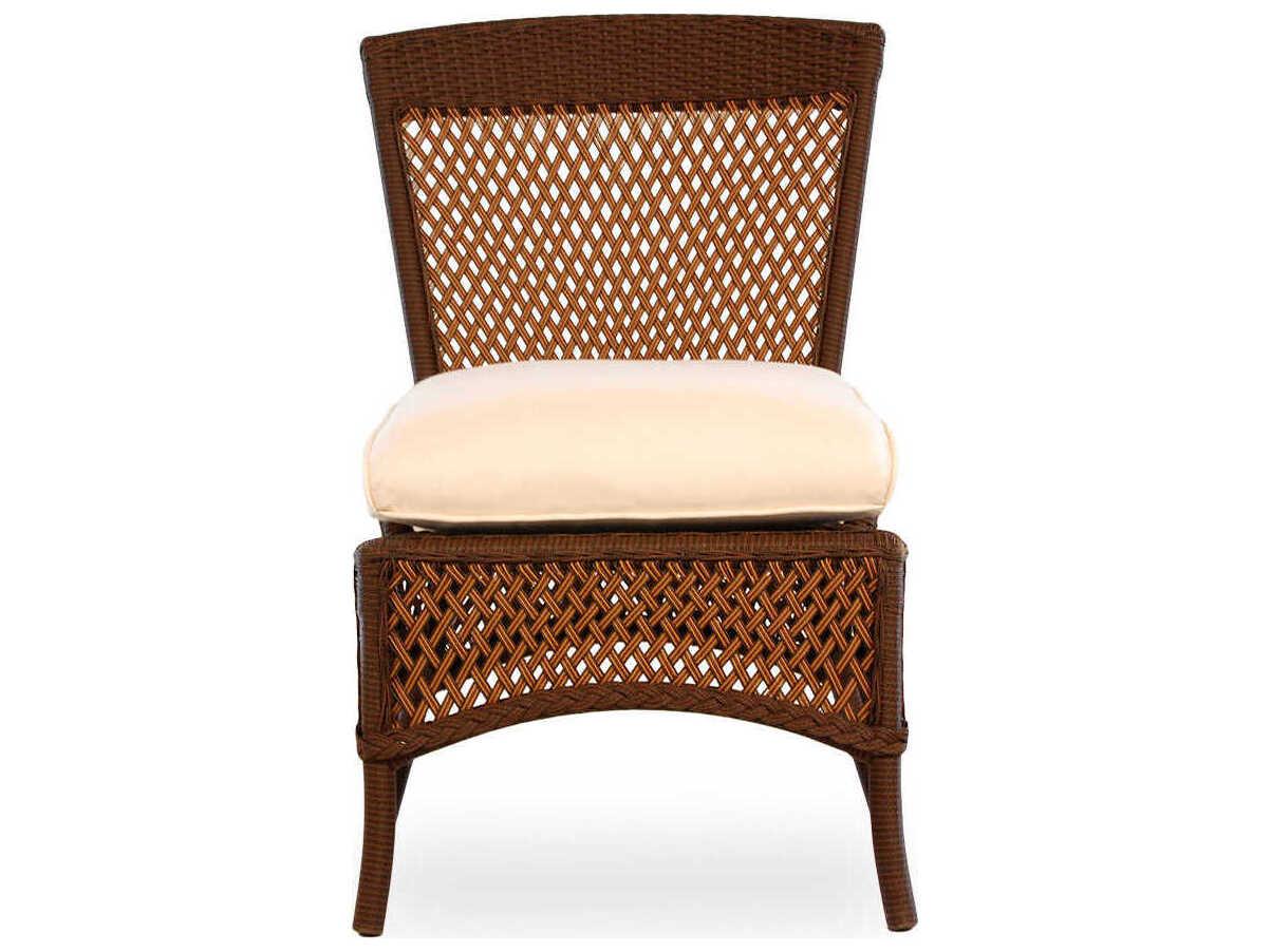 Lloyd Flanders Grand Traverse Wicker Outdoor Patio Dining Side Chair