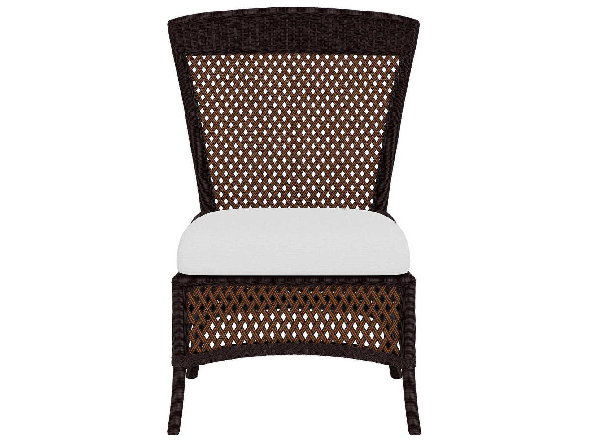 Lloyd Flanders Grand Traverse Wicker Outdoor Patio Dining Side Chair