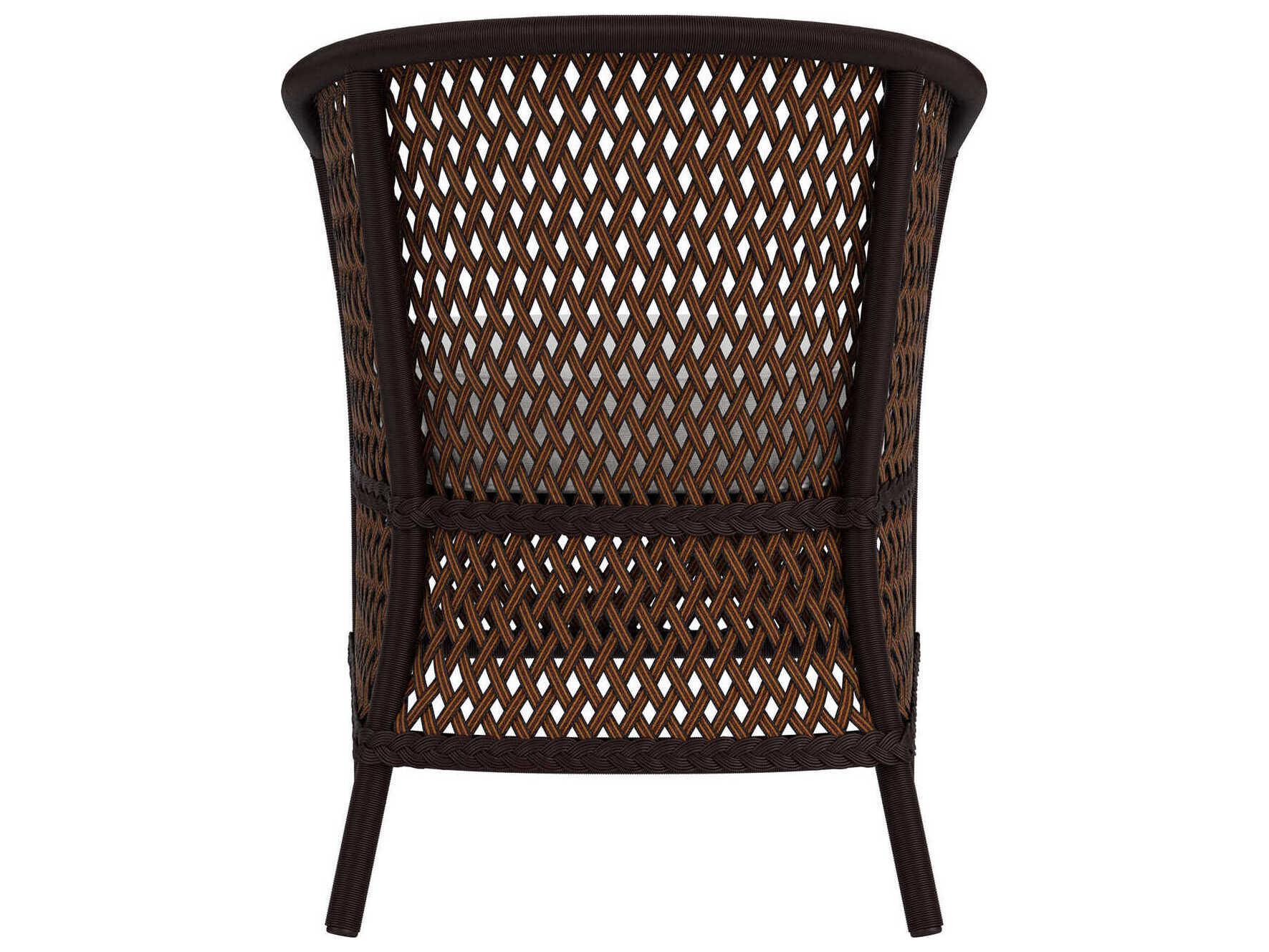 Lloyd Flanders Grand Traverse Wicker Barrel Patio Dining Arm Chair