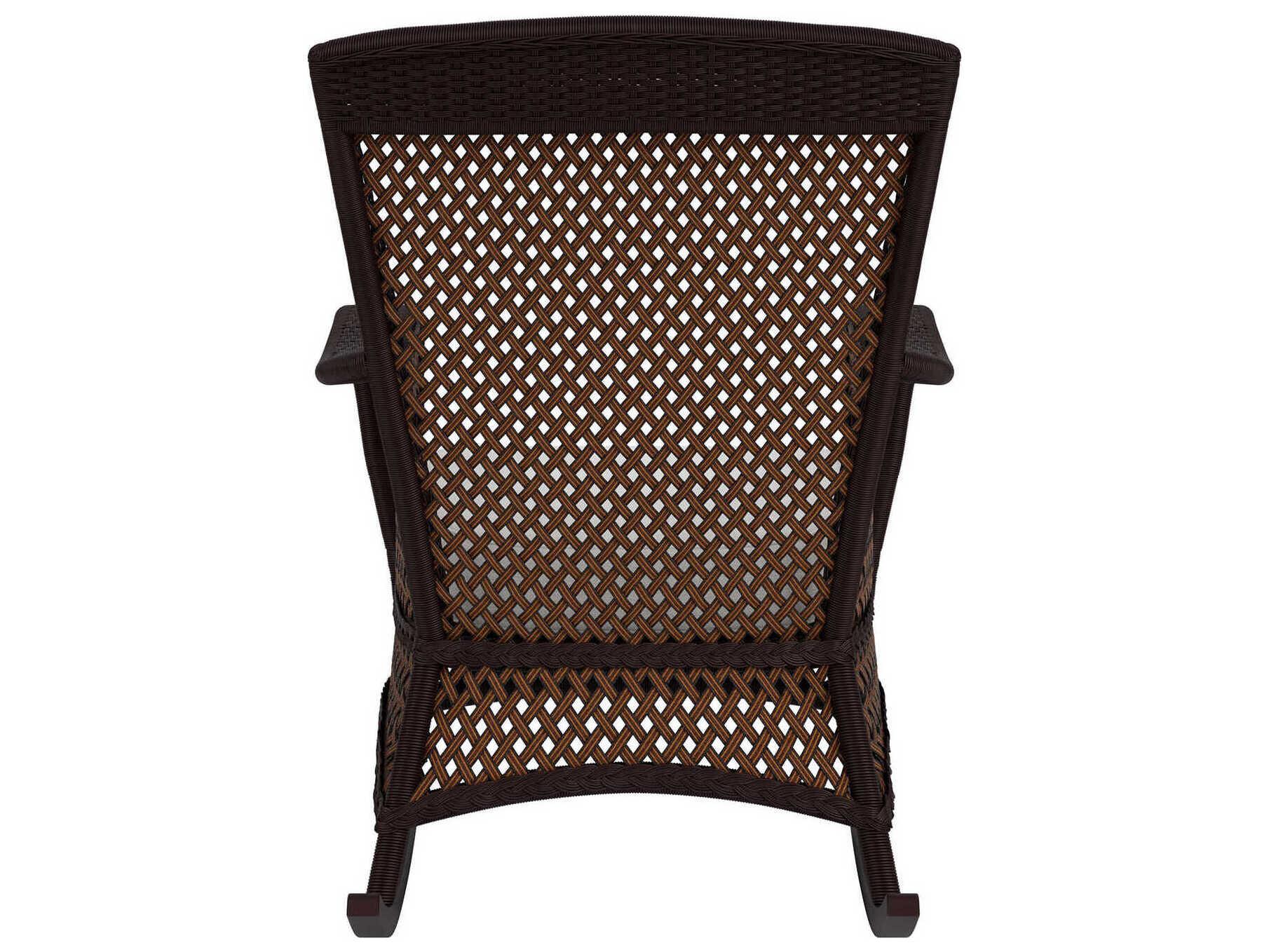 Lloyd Flanders Grand Traverse Wicker Rocker Patio Lounge Chair