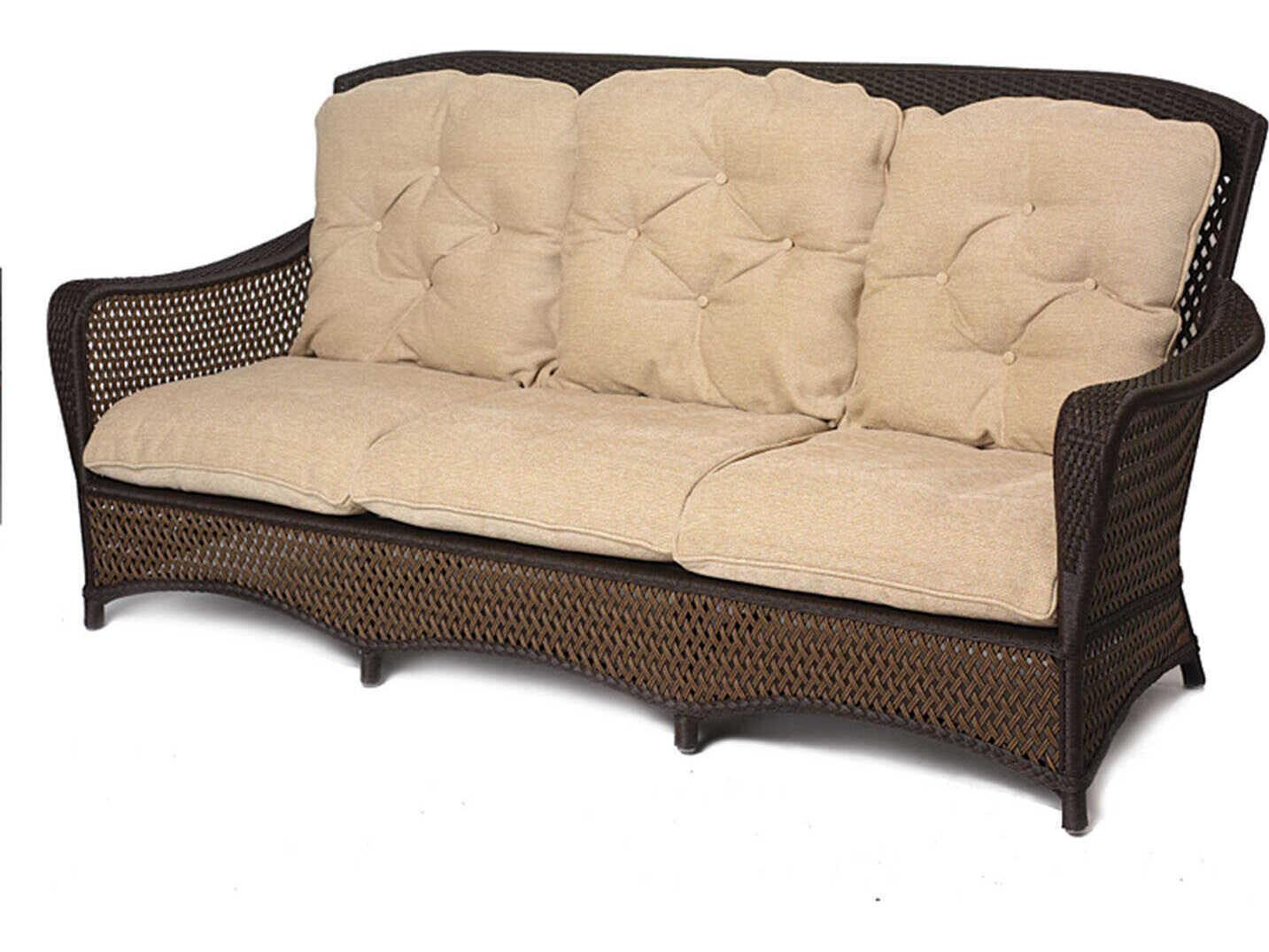 Lloyd Flanders Grand Traverse Wicker Outdoor Sofa
