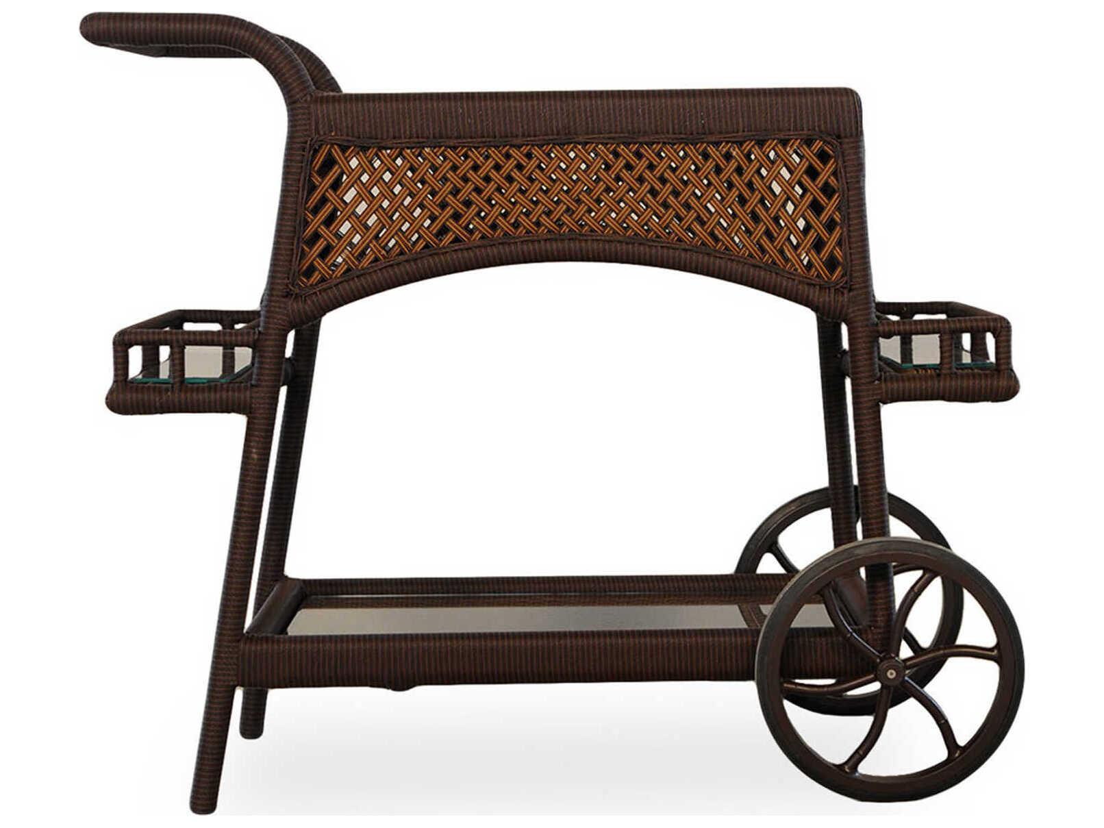Lloyd Flanders Grand Traverse Wicker Serving Cart