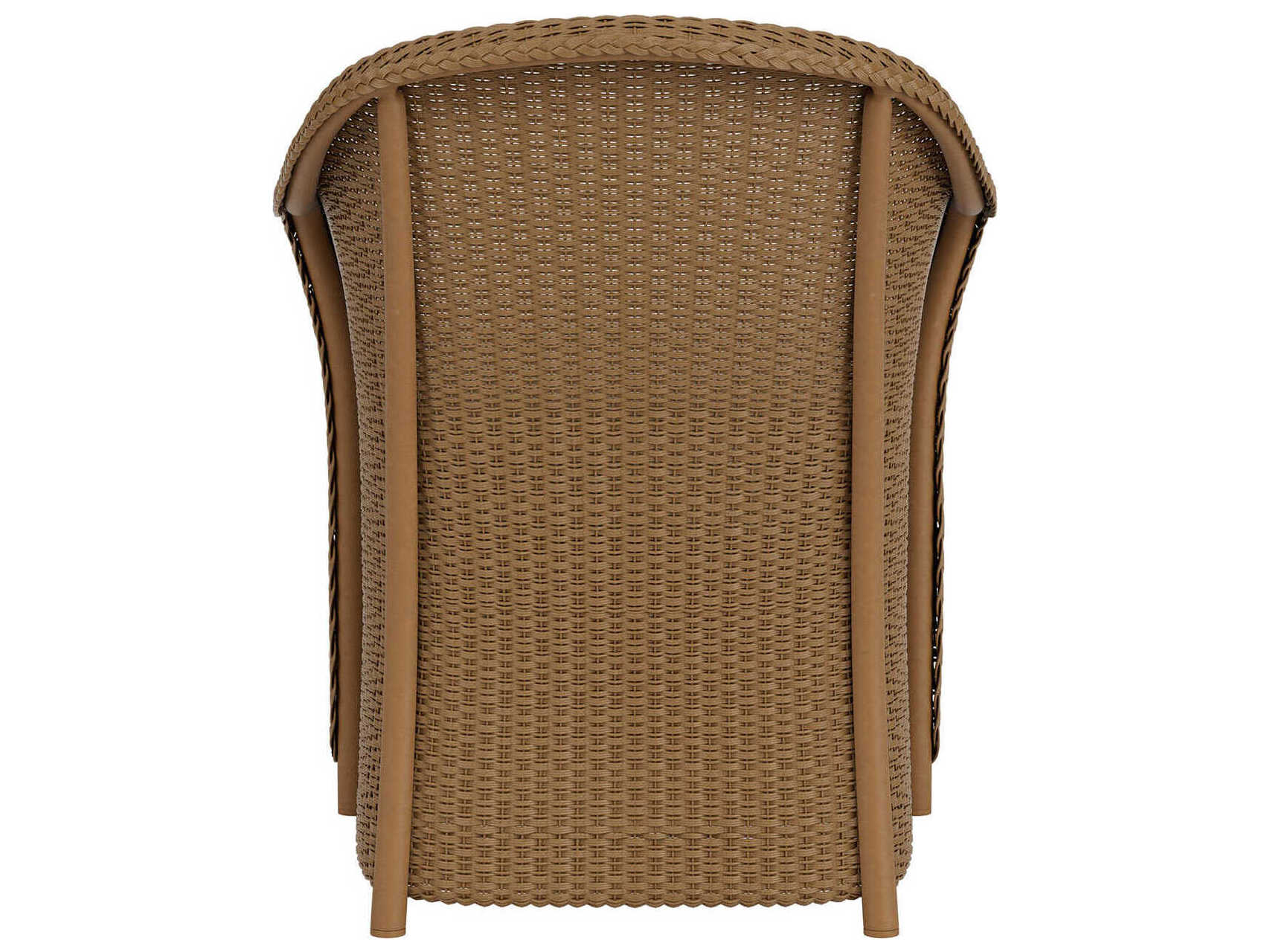 Lloyd Flanders Weekend Retreat Wicker Outdoor Patio Dining Arm Chair