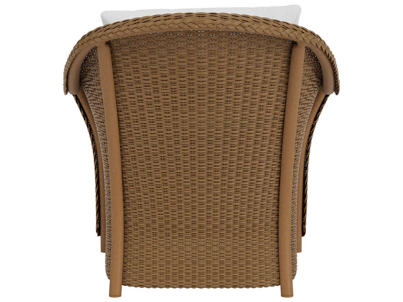 Lloyd Flanders Quick Ship Weekend Retreat Wicker Outdoor Patio Lounge Chair