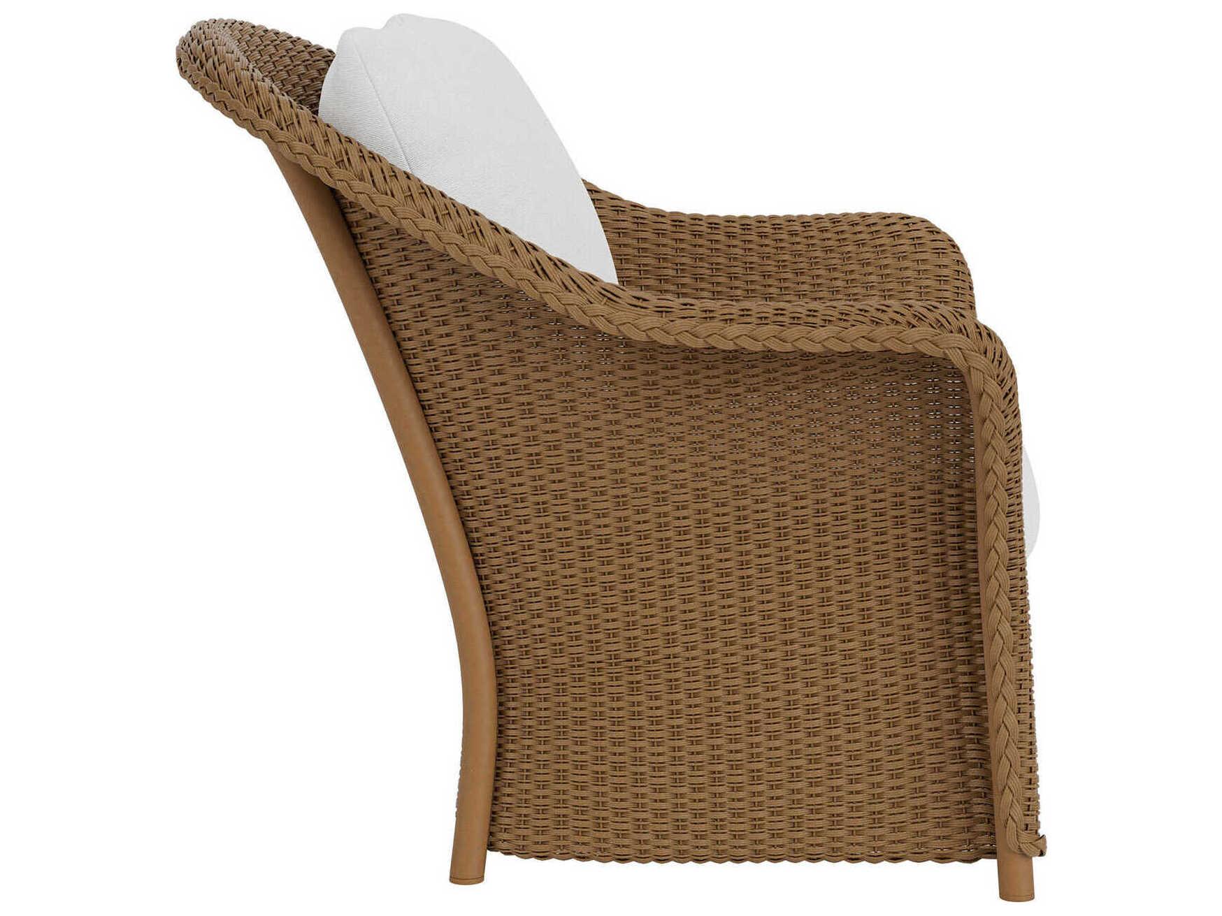 Lloyd Flanders Quick Ship Weekend Retreat Wicker Outdoor Patio Lounge Chair