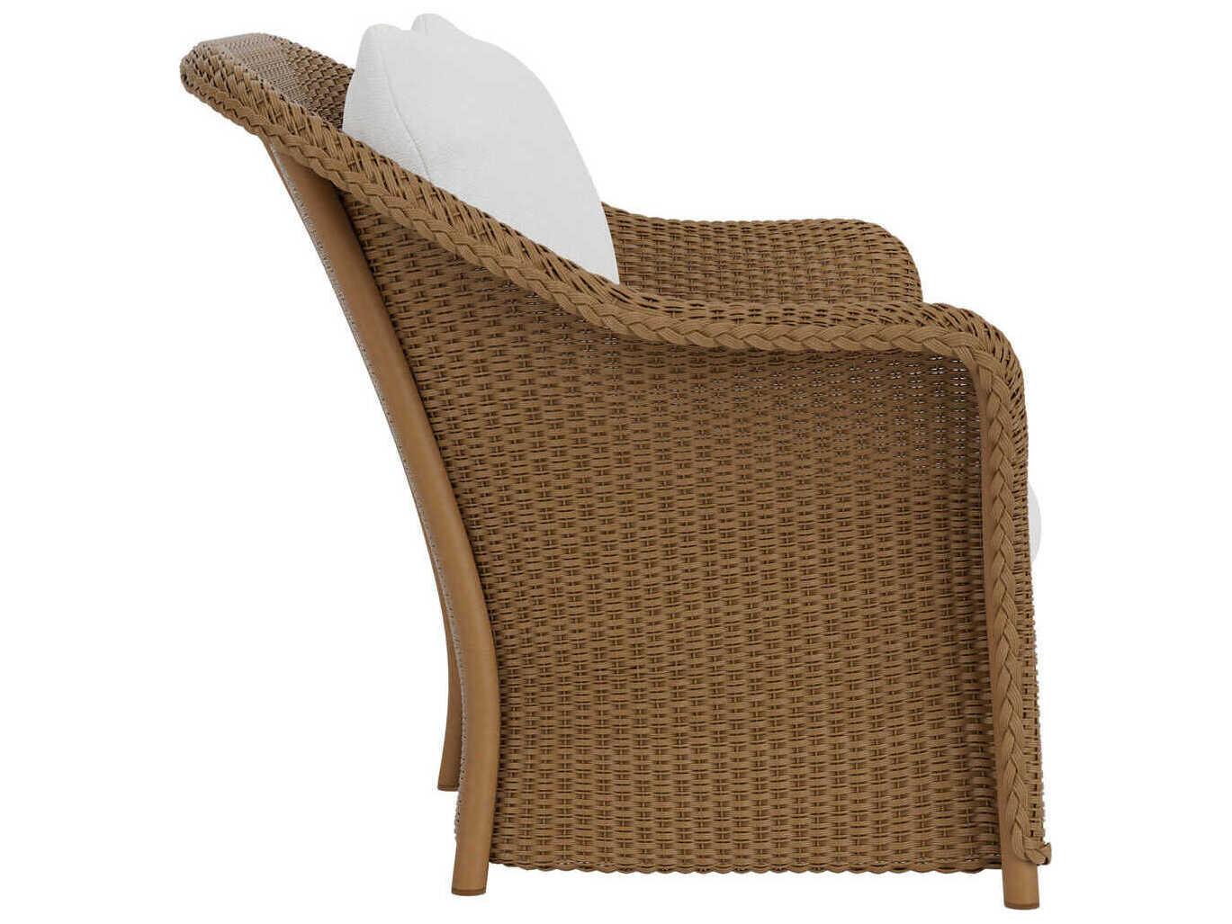 Lloyd Flanders Weekend Retreat Wicker Outdoor Patio Loveseat