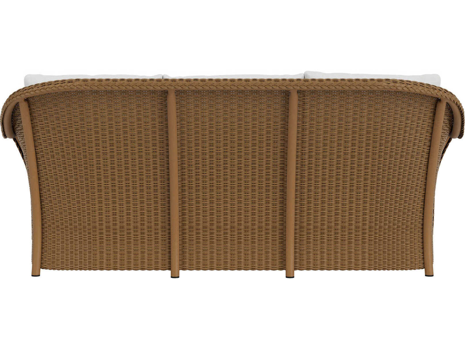 Lloyd Flanders Quick Ship Weekend Retreat Wicker Outdoor Patio Sofa