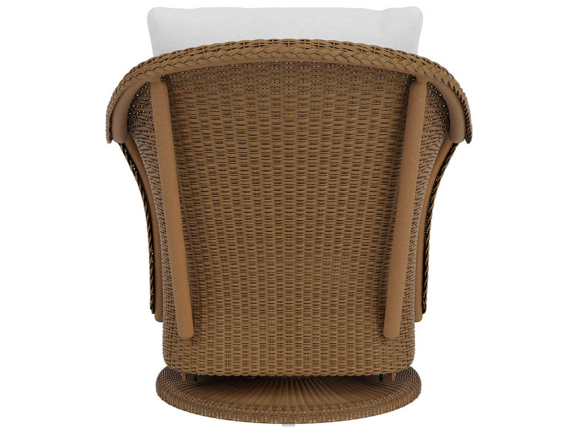 Lloyd Flanders Weekend Retreat Wicker Swivel Glider Outdoor Lounge Chair