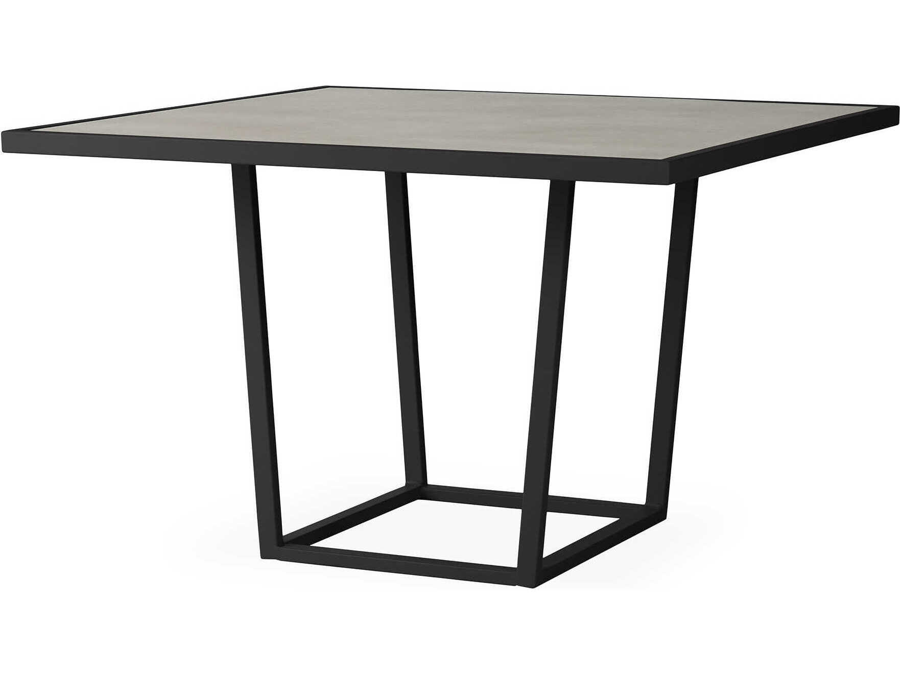 Lloyd Flanders Summit Aluminum Square Outdoor Patio Dining Table